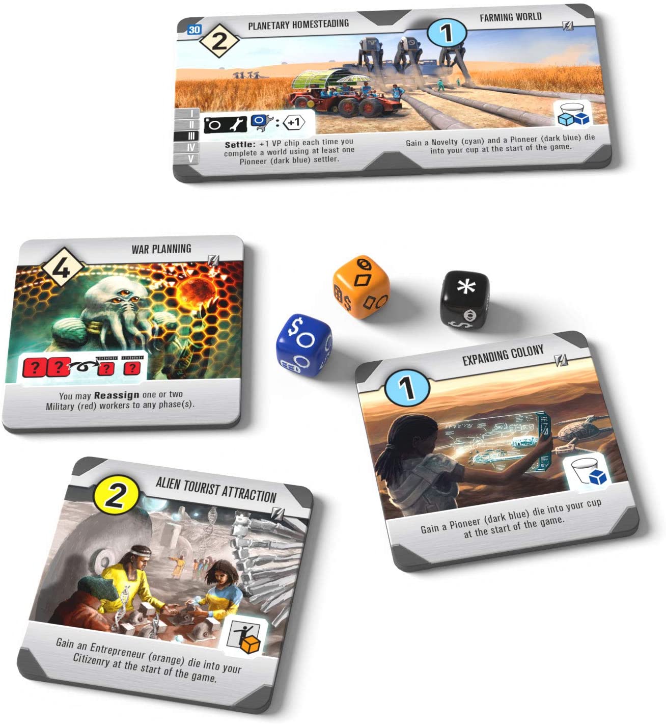 Roll for the Galaxy : Rivalry Expansion